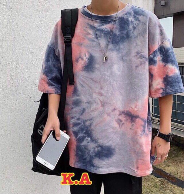 Phương Linh Luxury 1688 [HÀNG CAO CẤP] Áo thun LOANG MÀU MỸ 7 SẮC Nam nữ phong cách HÀN QUỐC HOT CHẤT CỰC ĐẸP