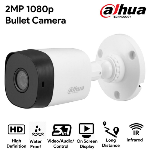 Camera dahua dh-hac b1a21p dahua 2mp dahua 1080p - hàng chính hãng bh 24 tháng.
