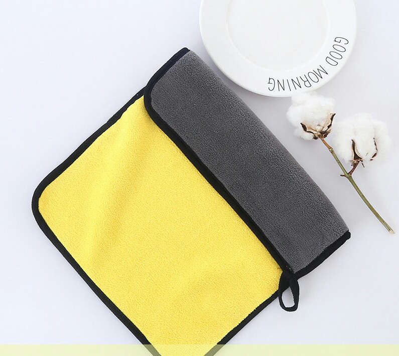 Khăn lau xe lau vật dụng 3M siêu hút 2 mặt 30 x 30 chất liệu mềm mịn lau sạch bề mặt không gây trầy xước