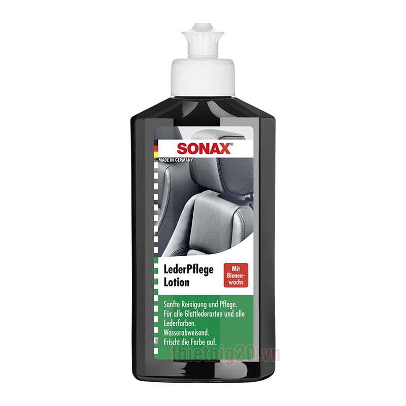Kem dưỡng đồ da, ghế da ô tô Sonax Leather Care - 250ml