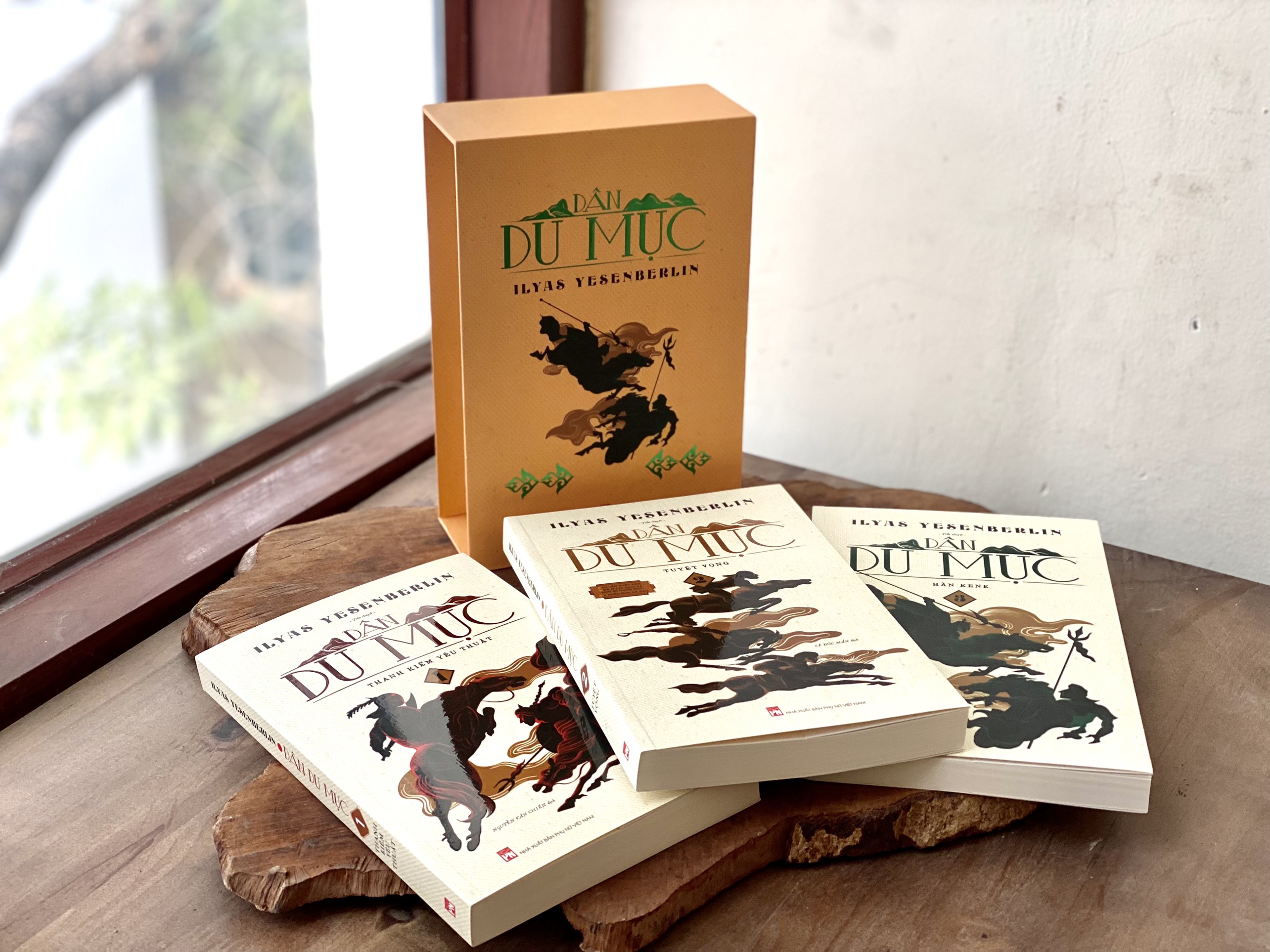 Sách - boxset dân du mục - nxb phụ nữ vn