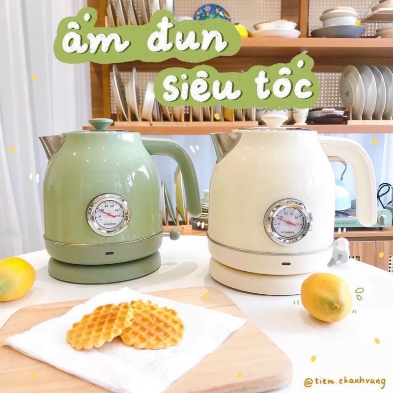 Ấm đun nước siêu tốc Xiaomi OCooker 1,7L cao cấp