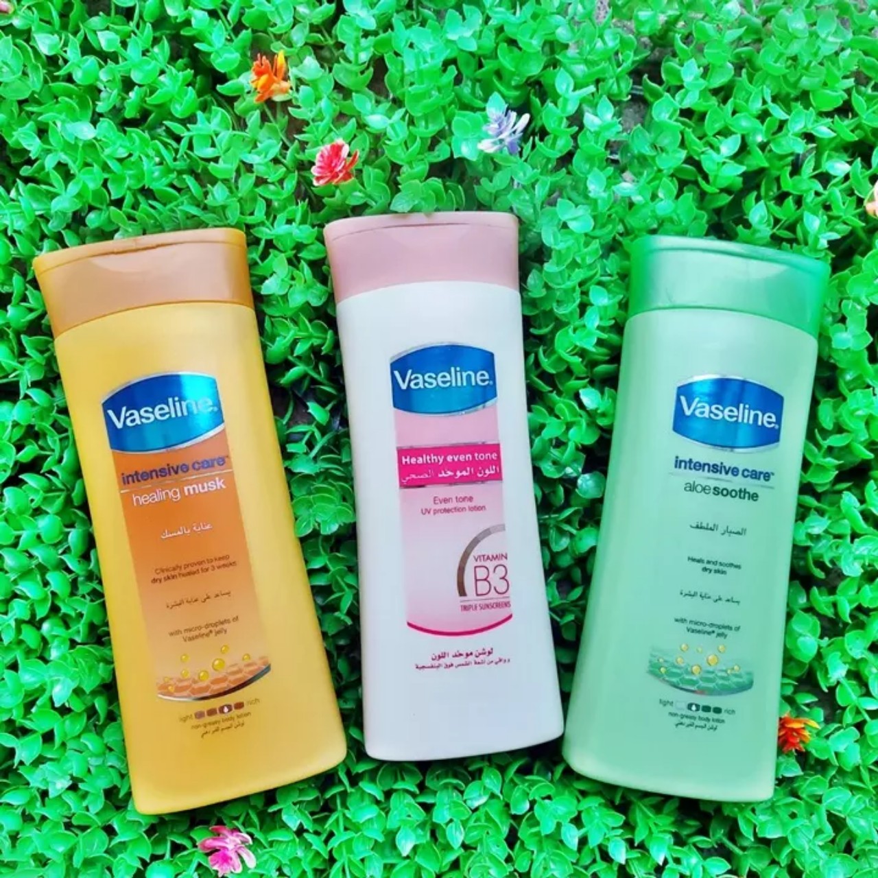 Sữa dưỡng thể vaseline 400ml trắng mịn da chống nắng