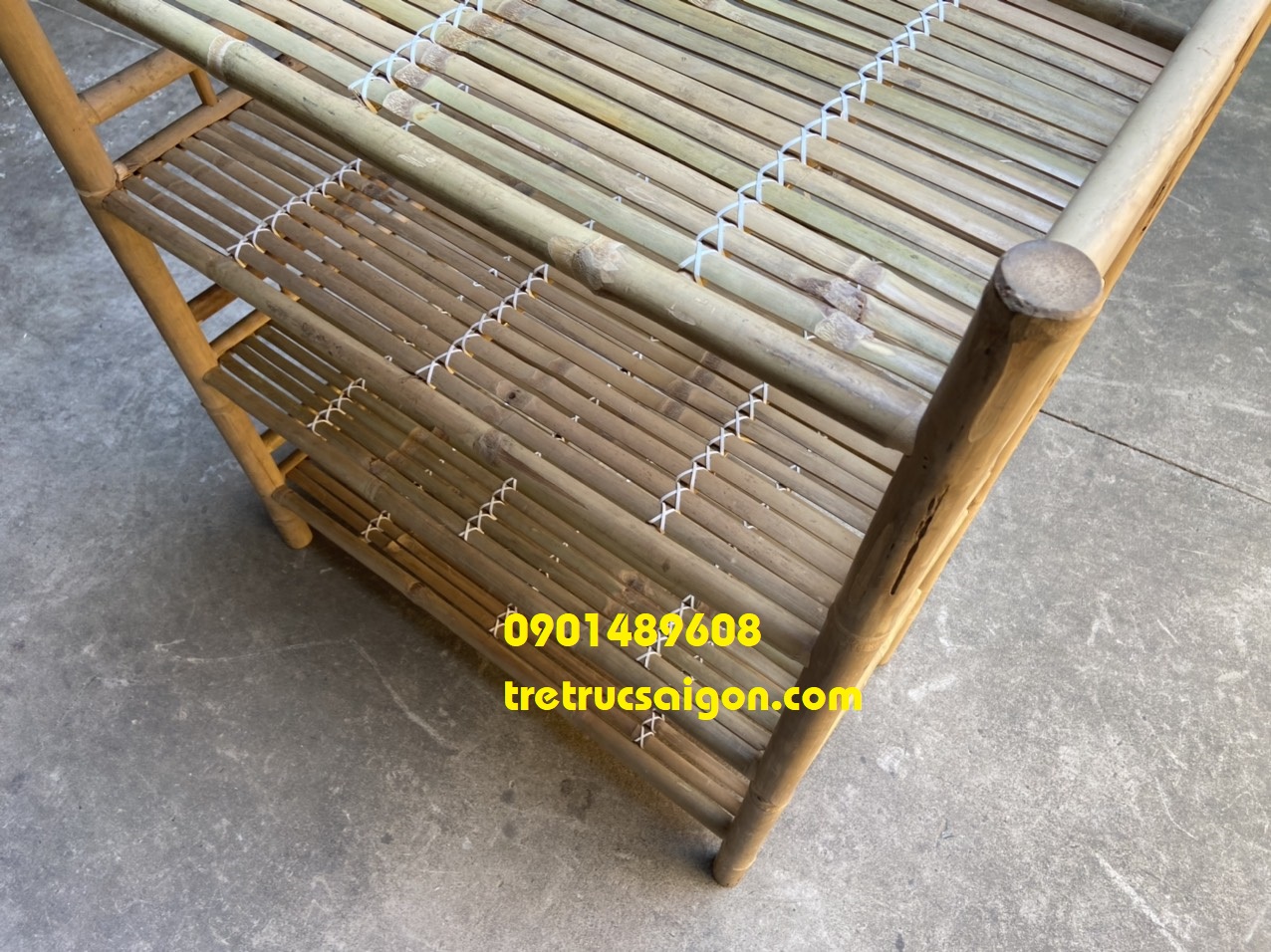 Kệ tre 3 tầng giá rẻ hcm