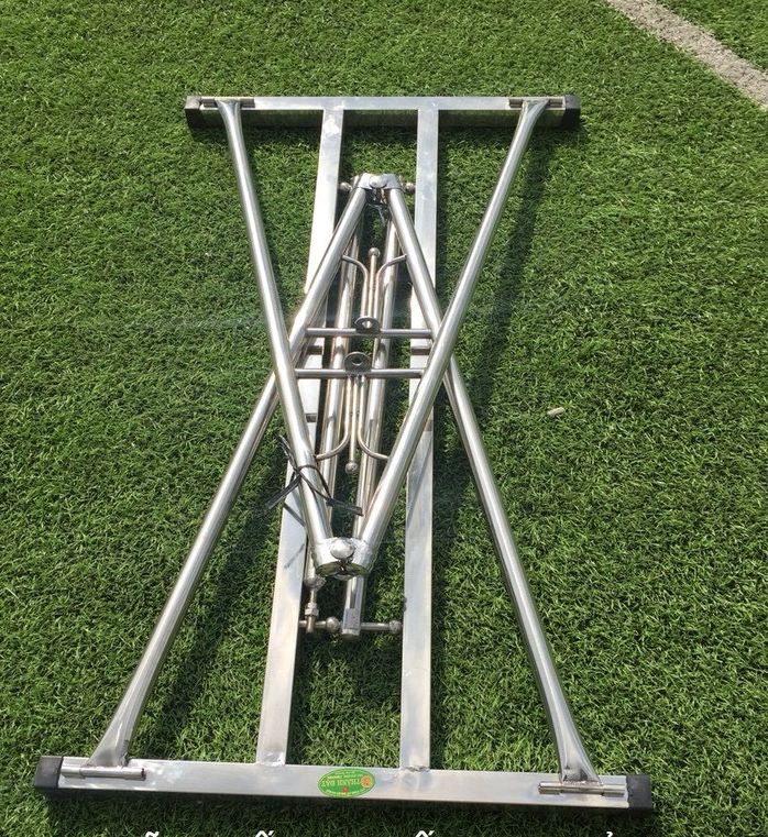 Khung võng xếp inox vuông khung và lưới giá buôn-Võng Xếp Thảo Điều