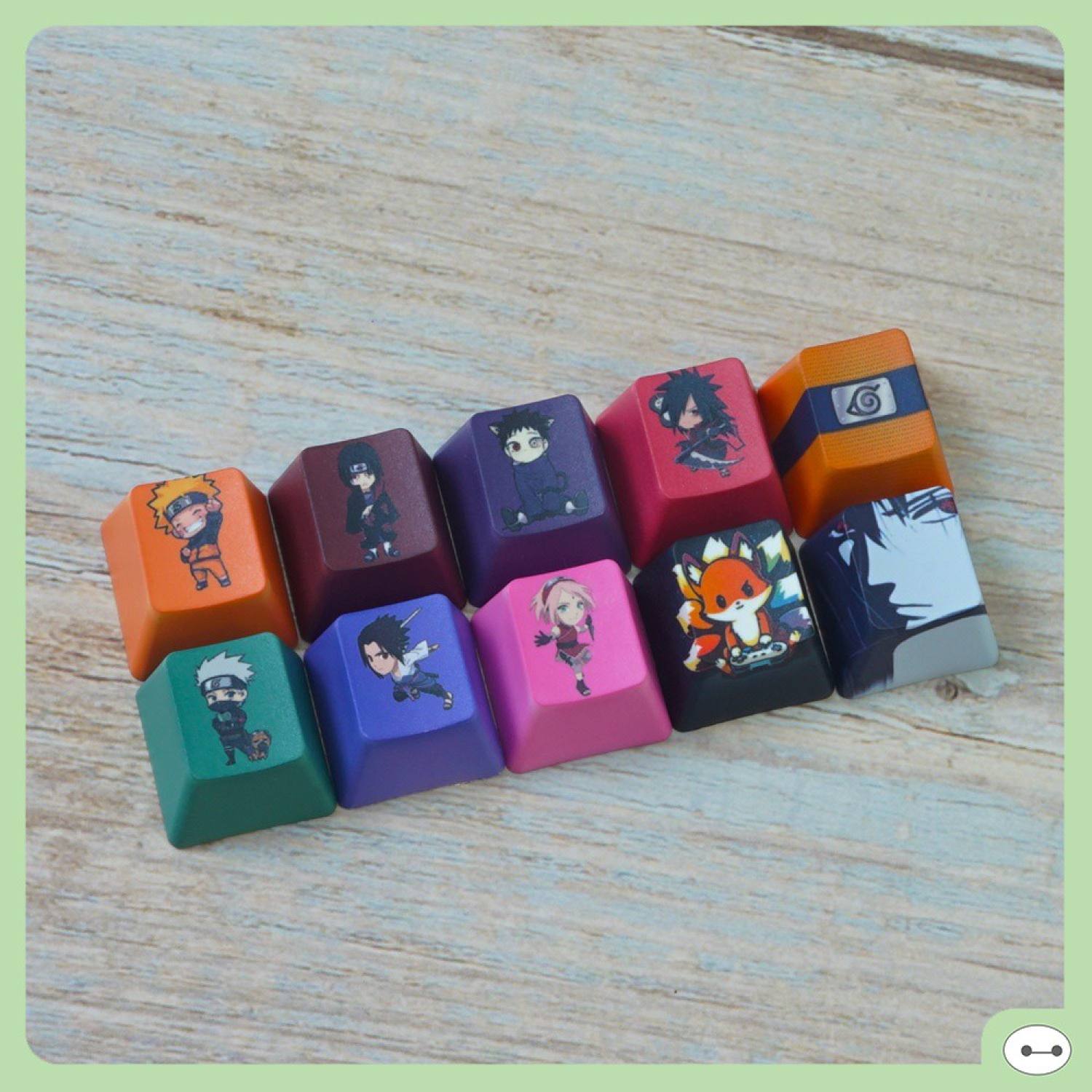 NÚT KEYCAP ESC LẺ IN HÌNH DÀNH CHO BÀN PHÍM CƠ NHỰA PBT SIÊU BỀN ALBUM NARUTO