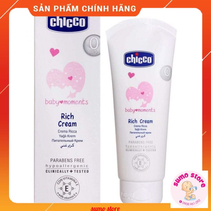Kem Dưỡng Ẩm Chicco Rich Cream