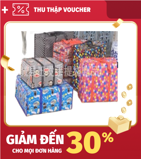 [Lấy mã giảm thêm 30%]Túi Bạt Túi Dứa Túi Đựng Đồ Túi Bạt Có Dây Kéo Túi Vải Bạt Đựng Quần Áo