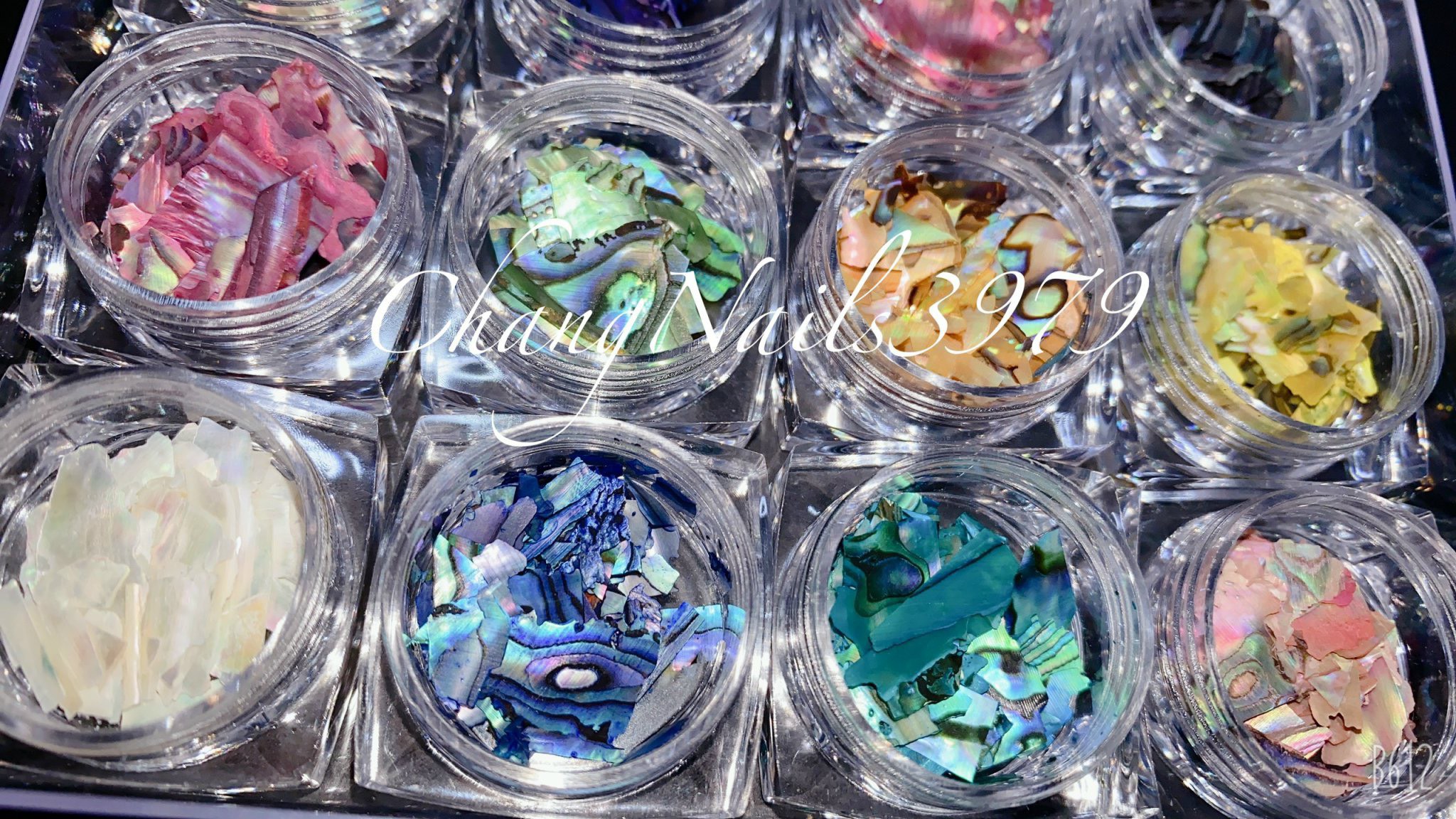 Nail Set xà cừ vân siêu sáng