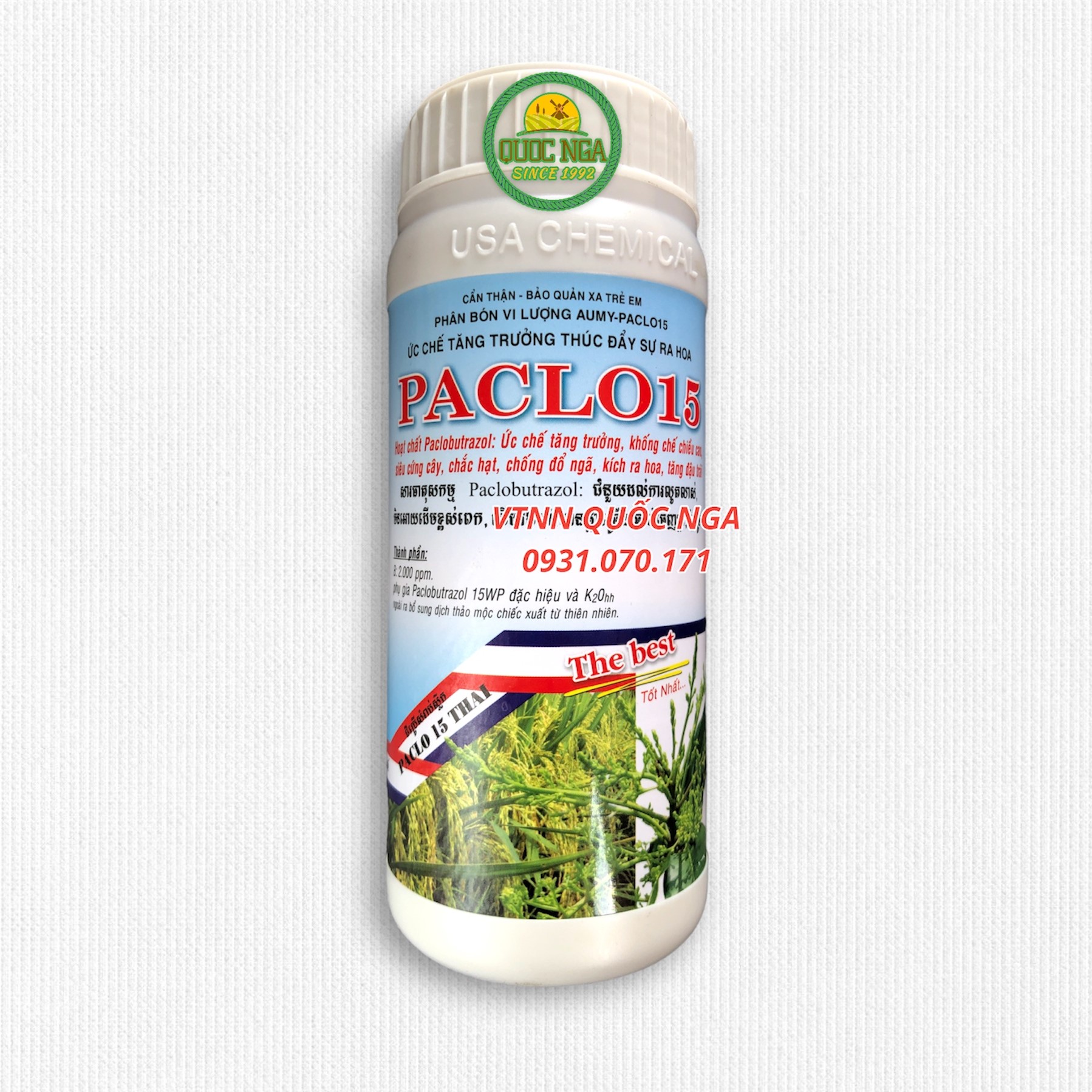 PACLO 15 - SIÊU CỨNG CÂY, CHỐNG ĐỔ NGÃ, THÚC ĐẨY RA HOA SỚM