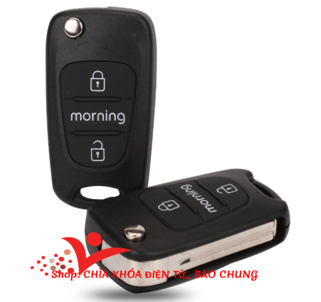 Vỏ chìa khóa gập ô tô Kia morning, Kia Carens, Kia Poster2..