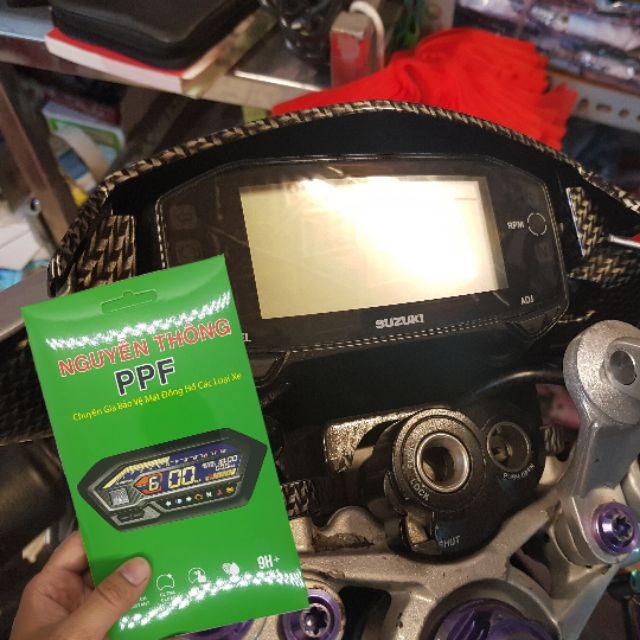 [HCM]PPF Satria Raider Miếng dán bảo vệ mặt đồng hồ xe Raider