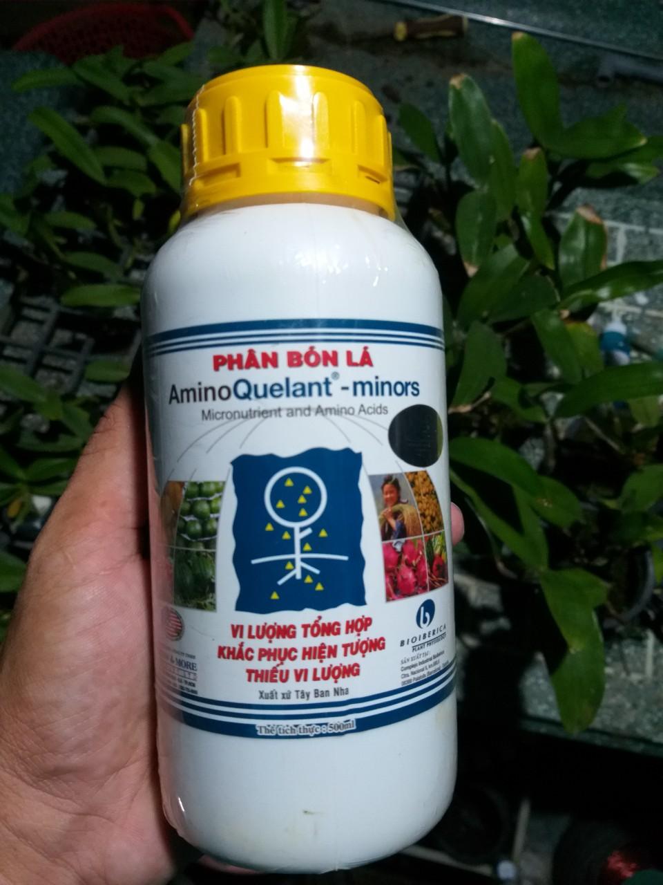 phân bón lá vi lượng amino quelant minos 100ml