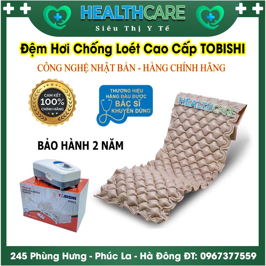 [BẢO HÀNH 1 ĐỔI 1] Đệm Hơi Chống Loét Cao Cấp Cho Người Già TOBISHI, Nệm Hơi Cho Người Bị Bại Liệt - BẢO HÀNH 2 NĂM