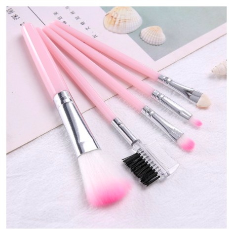 Bộ cọ trang điểm 5 cây không hộp - bộ 5 cây cọ trang điểm