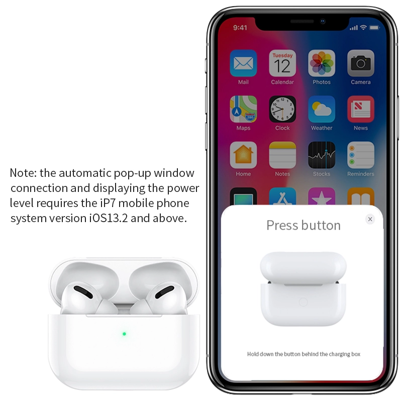 Tai nghe Bluetooth TWS Hoco EW04 Original series V5.0 (Trắng) - Hãng phân phối chính thức - Nhất Tín Computer 9
