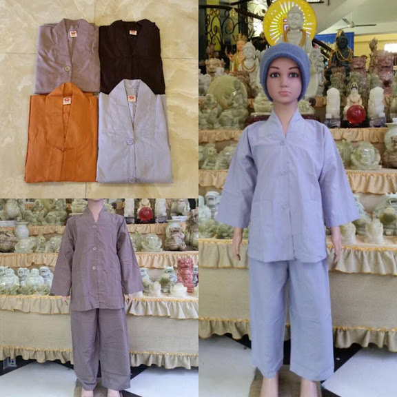 Bộ Phật tử  cho bé - Mẫu LA HÁN