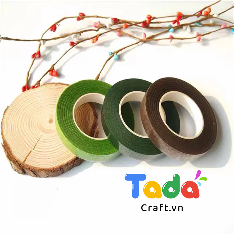 Cuộn Keo Sáp Quấn Cành Hoa Handmade