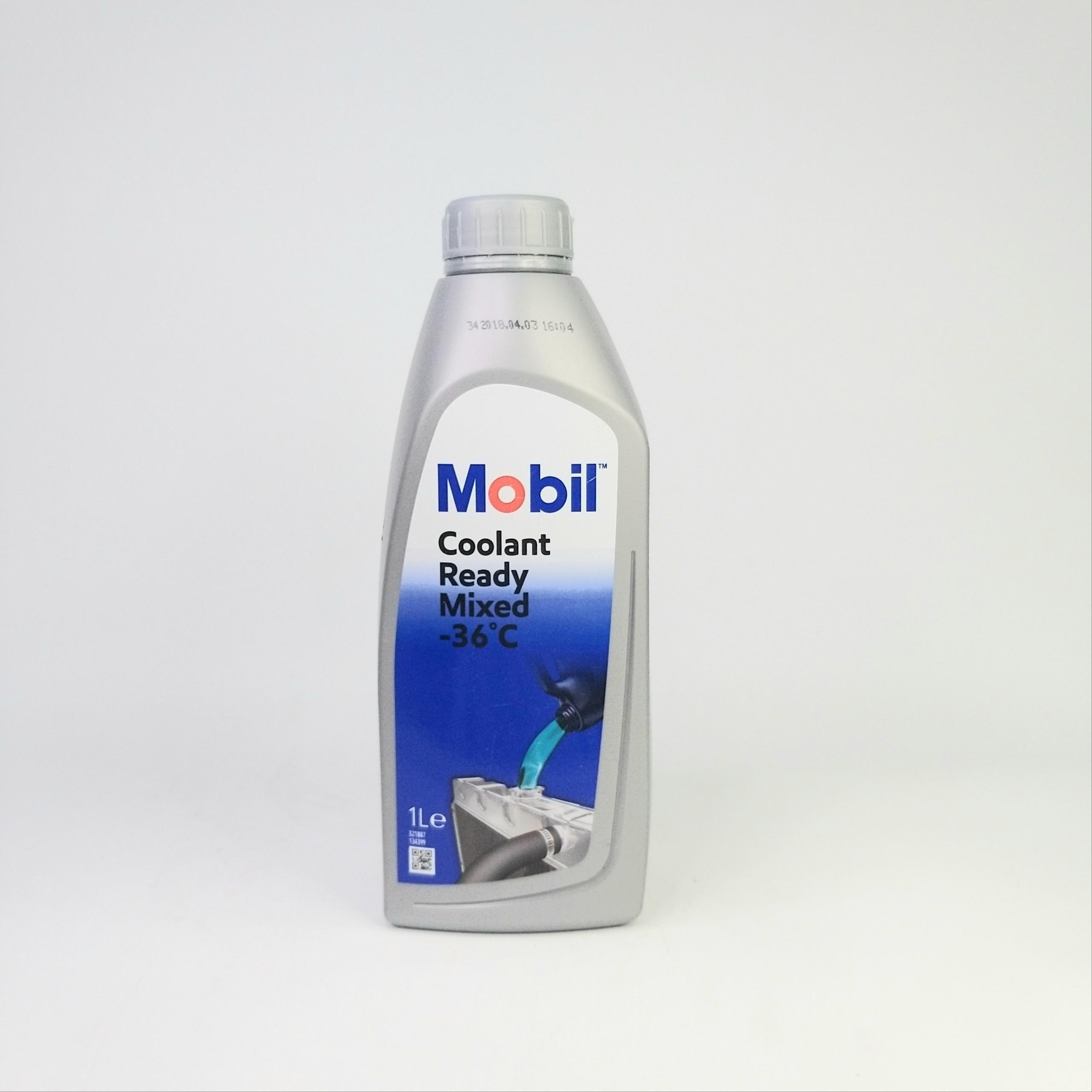 Nước làm mát Mobil Coolant Ready Mixed -36°C 1L (Anh)