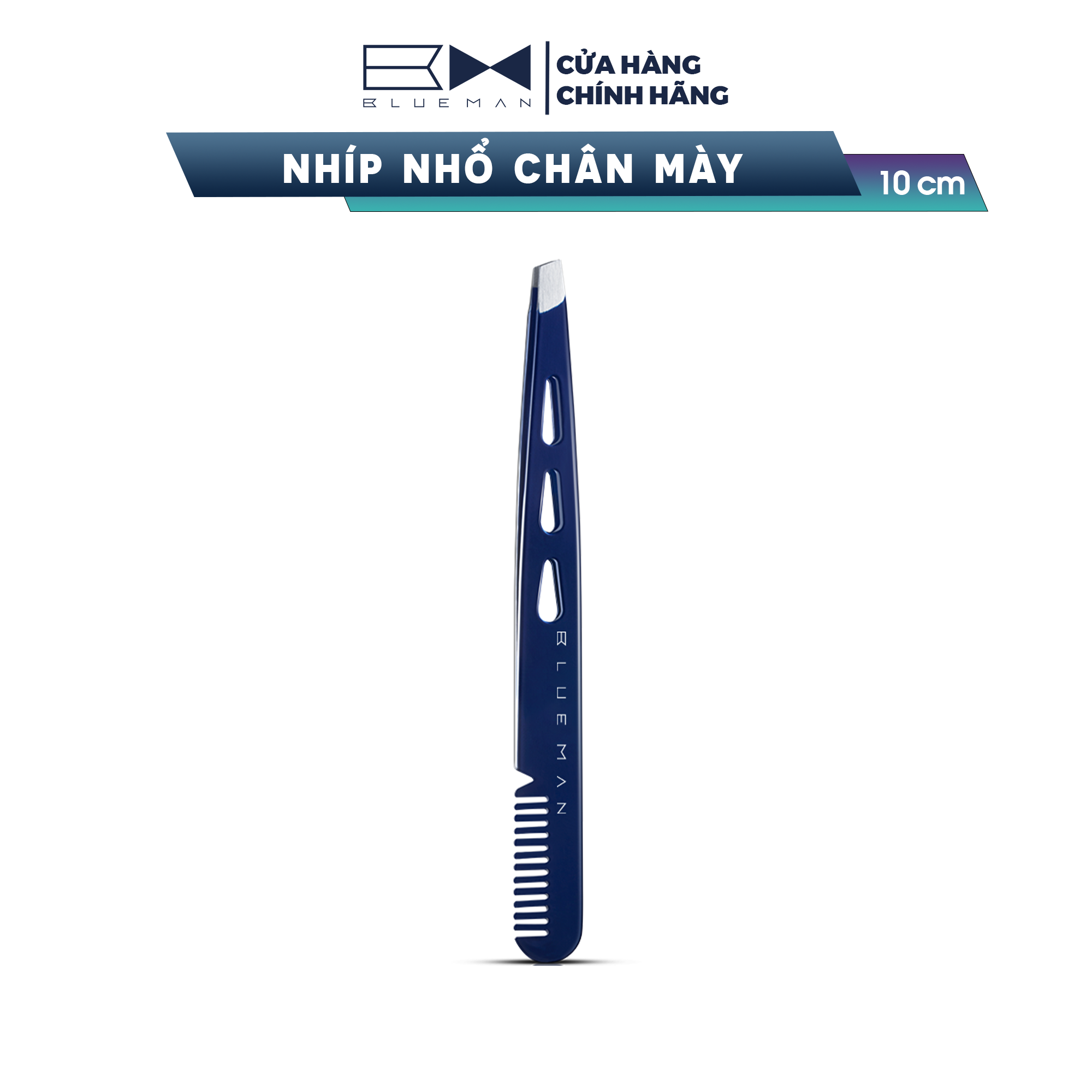 Nhíp nhổ lông mày kim loại cao cấp blueman zl15020454