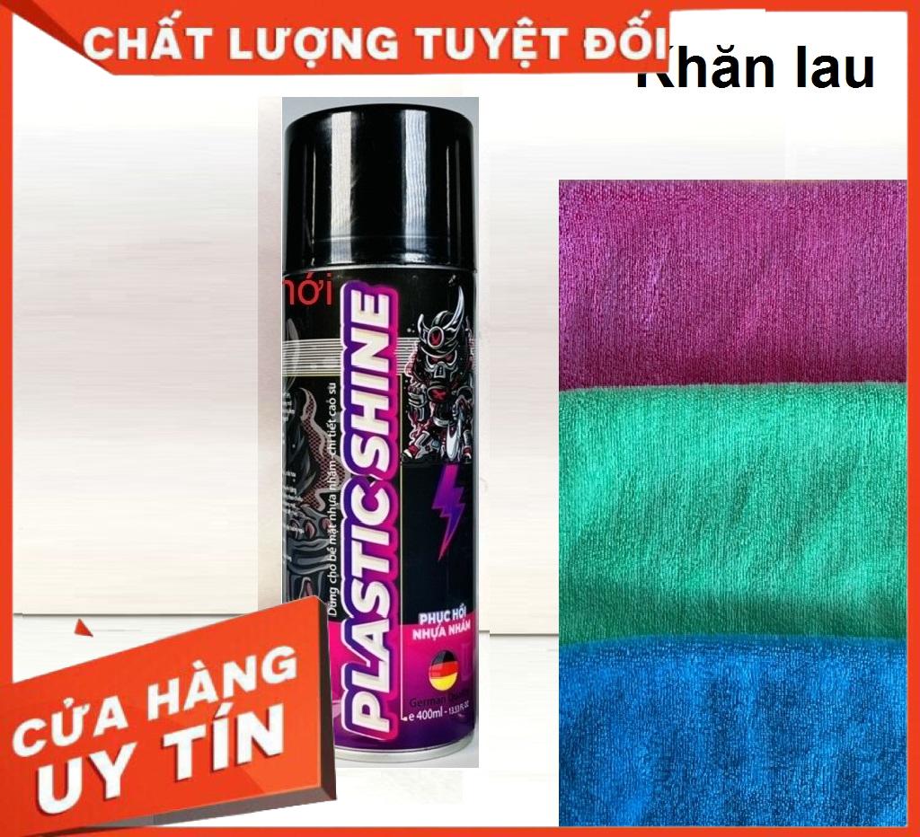 Chai bảo vệ nhựa đen và lốp xe Sprayking 400ml-Chai Xịt Dưỡng Lốp, Phục Hồi Nhựa nhám Sprayking 400ml