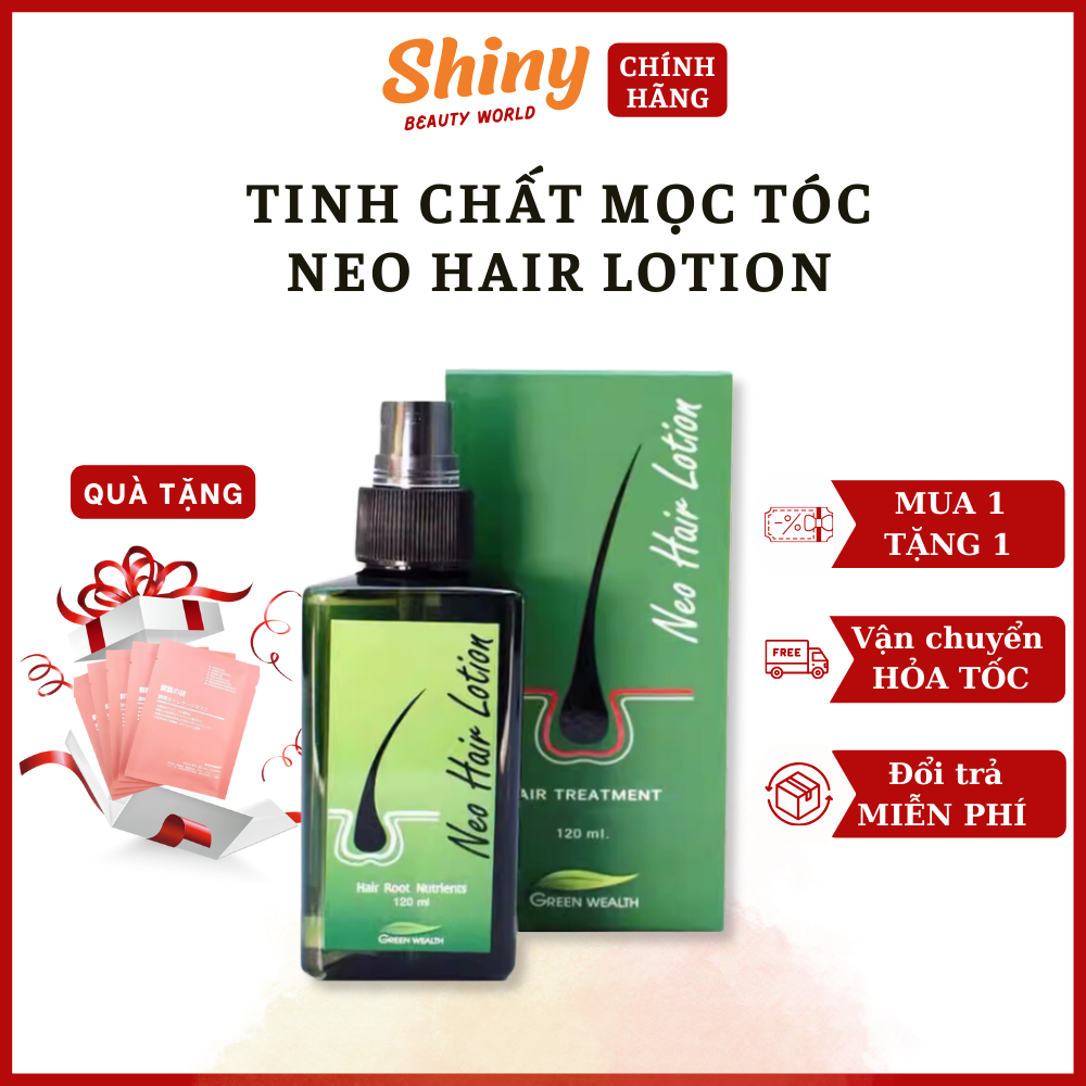 Tinh chất mọc tóc Neo Hair Lotion - Xịt mọc tóc Ouhoe Thái Lan chống gãy rụng, hói đầu và kích mọc tóc - Shiny Beauty World