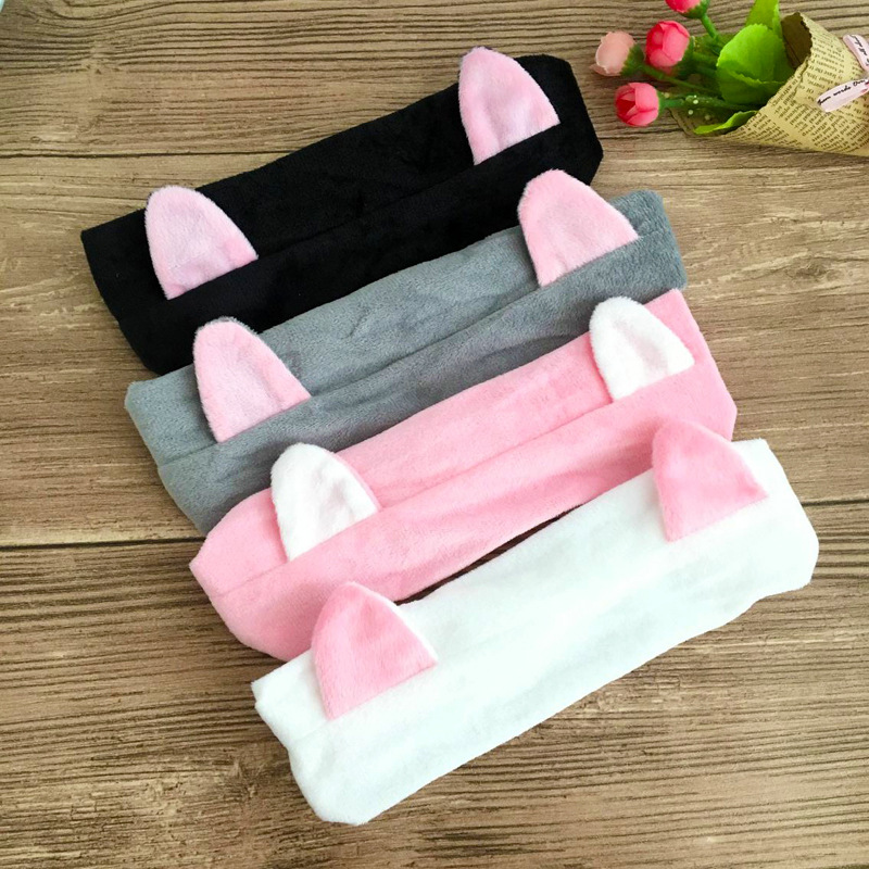 Băng đô rửa mặt tai mèo 3 màu siêu xinh! bờm tuban, bờm rửa mặt