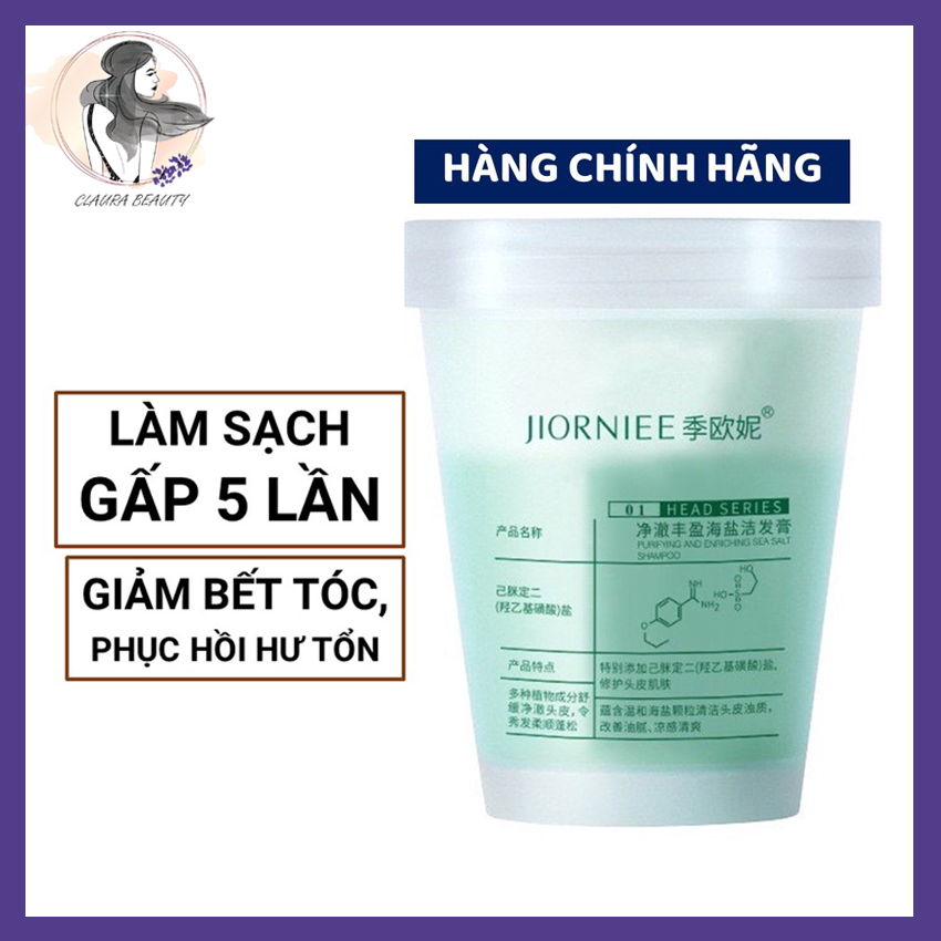 [HCM] Tẩy Tế Bào Chết Cho Da Đầu Và Tóc JIORNIEE, Tẩy Da Chết Cho Tóc Và Da Đầu, Kiểm Soát Dầu Nhờn Giảm Bết Tóc, Giảm Rụng Ngứa, Gầu, Giúp Da Đầu Luôn Sạch Thoáng Không Ngứa, Tóc Đẹp Bồng Bềnh, Claura Beauty