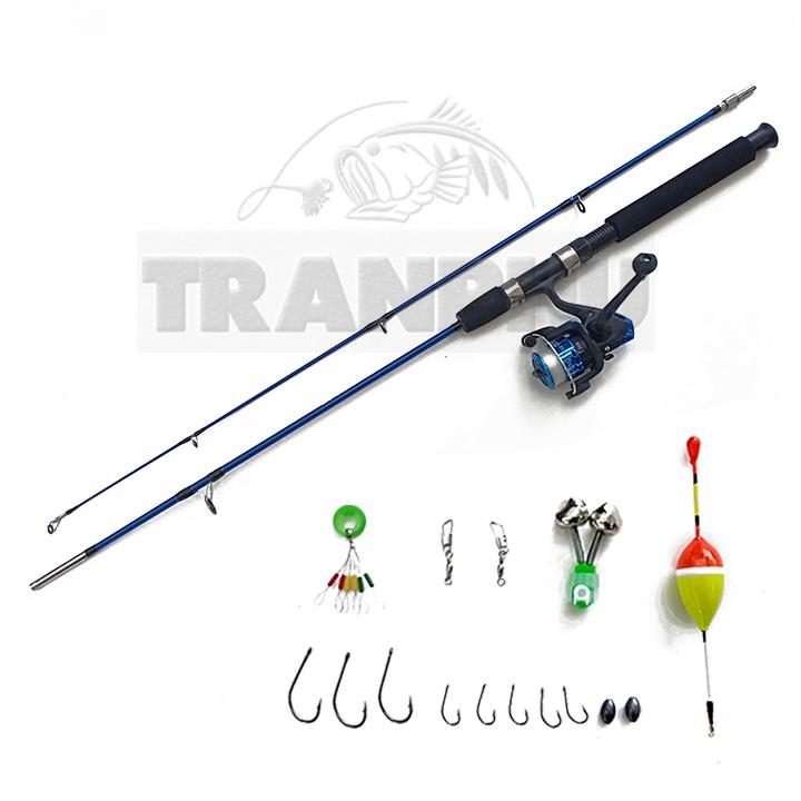 BỘ CẦN CÂU MÁY SHIMANO 2 KHÚC ĐẶC 1m5 MÁY YF200 + TẶNG KÈM 6 PHỤ KIỆN (*Kim Thủy)