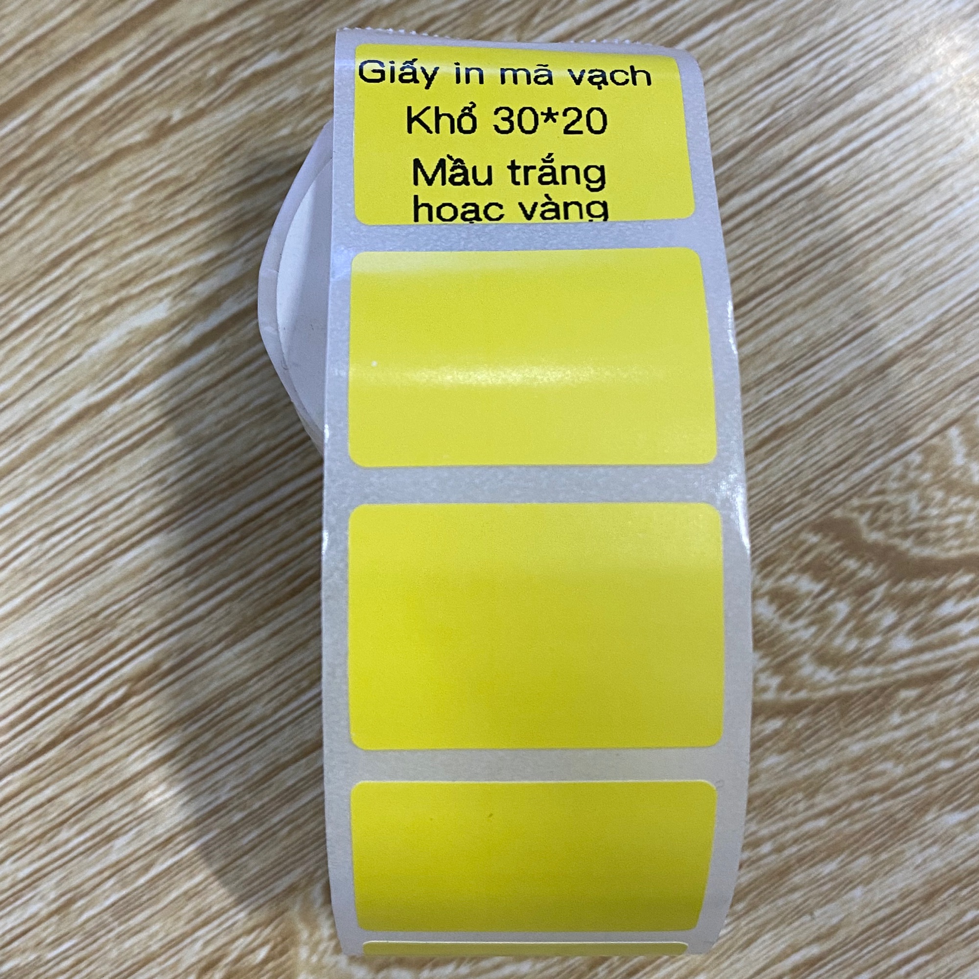 Giấy in mã vạch .