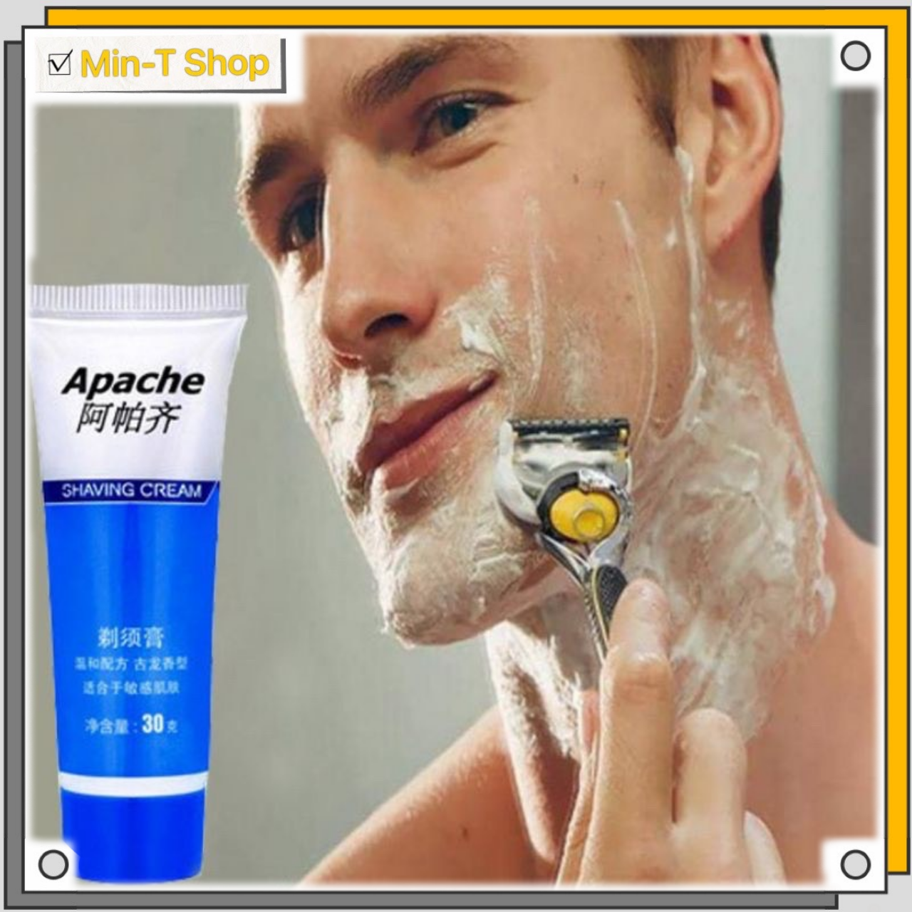 KEM TẠO BỌT CẠO RÂU