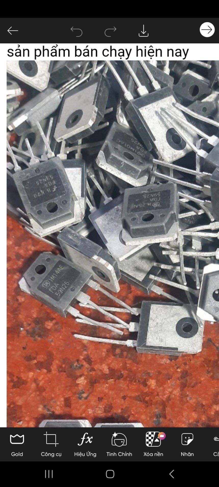 Fet công suất classd 59N25