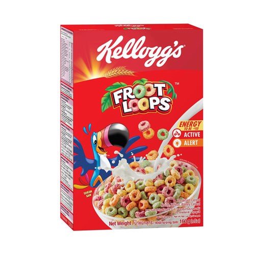 Ngũ Cốc Dinh Dưỡng Kelloggs Froot Loops 160gr