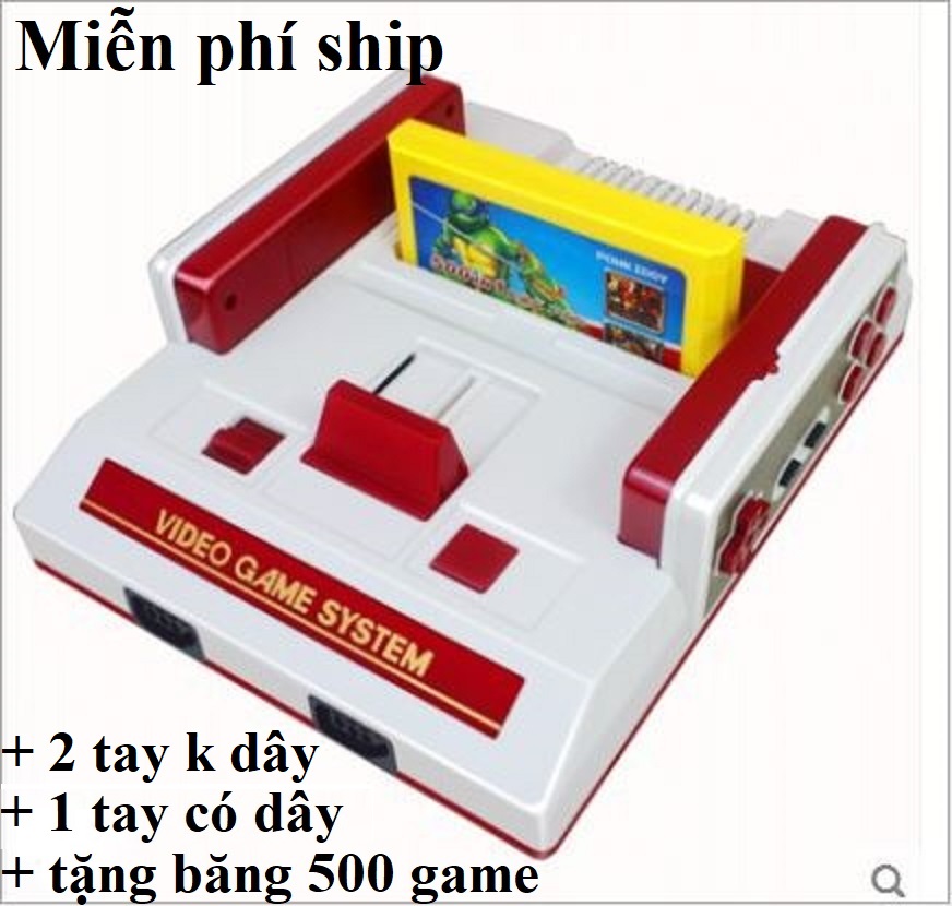 * điện tử 4 nút c37 có sẵn 618 game tay không dây
