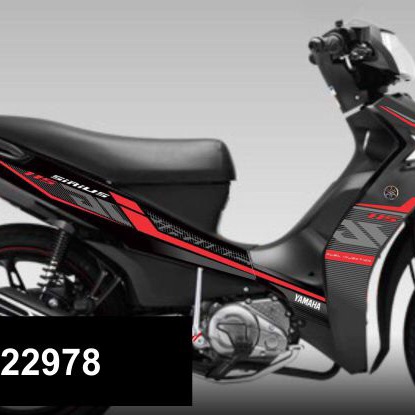 Tem rời Sirius Fi JG đỏ đen