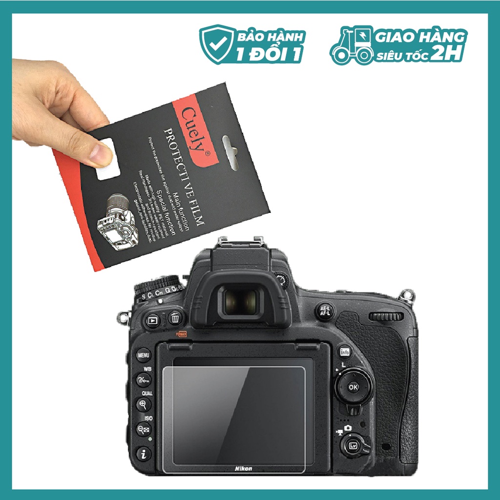Miếng dán cường lực máy ảnh nikon