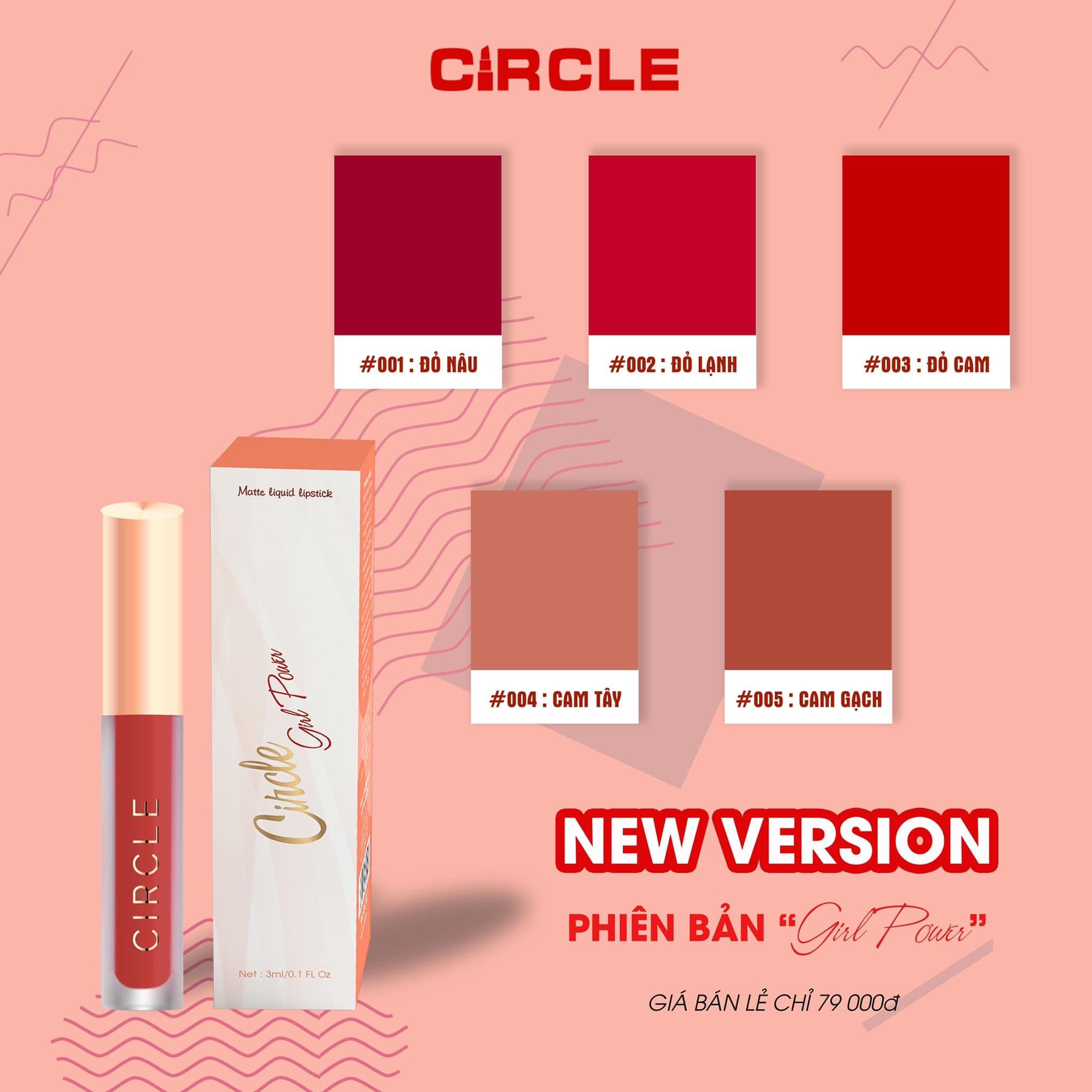 Son kem circle mẫu mới 2021