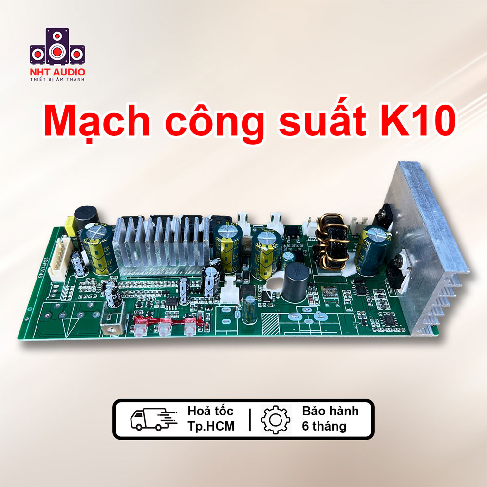 Mạch công suất loa kéo K10 khuếch đại âm thanh công suất 100W