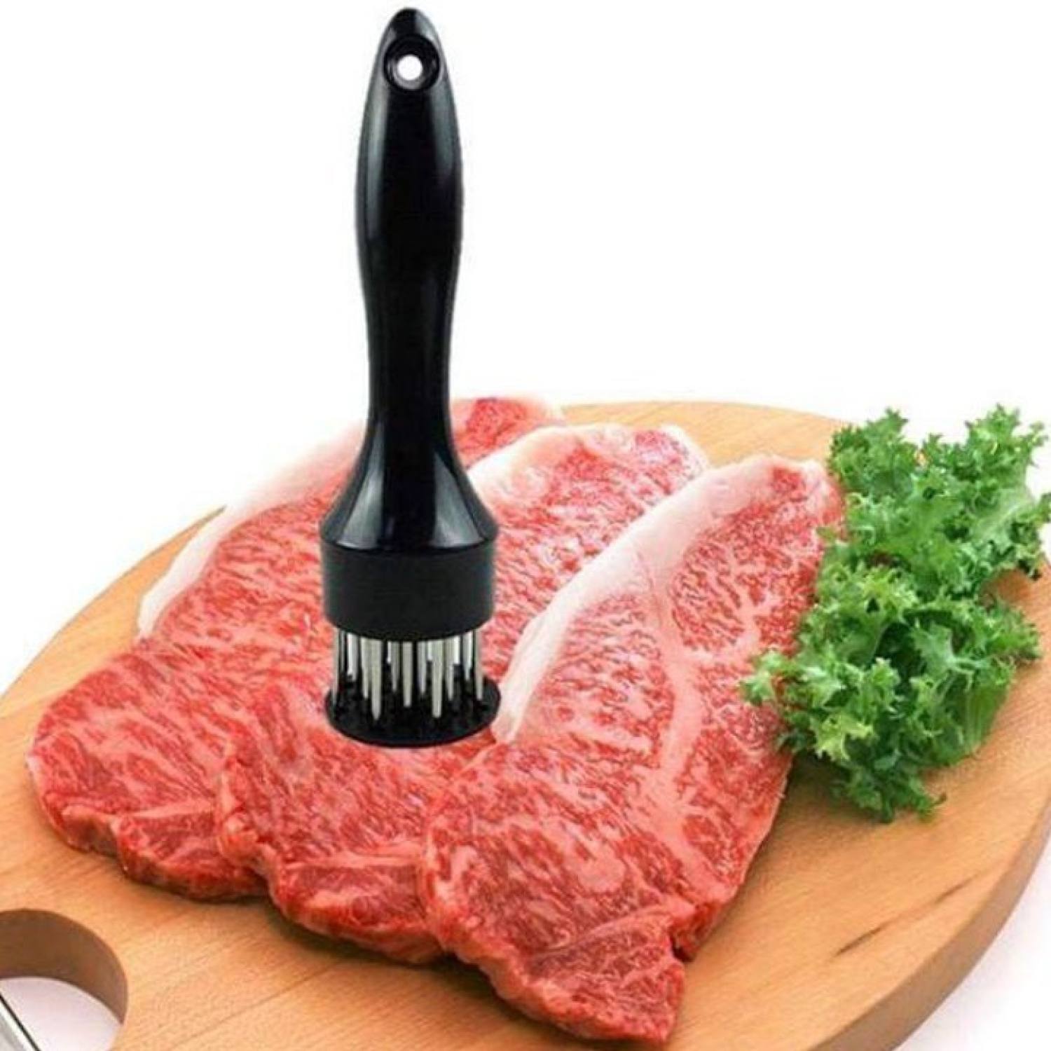 Dụng cụ châm thịt, làm mềm thịt - Cây châm bì, xăm bì, xâm bì nấu ăn tiện dụng (Giao màu ngẫu nhiên)