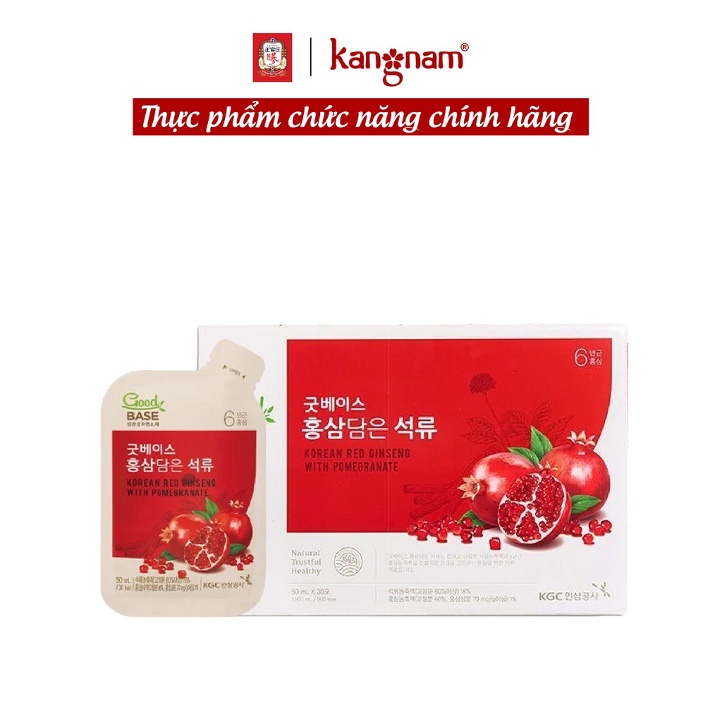 Nước hồng sâm pha sẵn dạng gói Tonic Original KGC Cheong Kwan Jang 50ml x