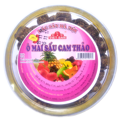 Ô MAI SẤU CAM THẢO 280Gr VIỆT SAN