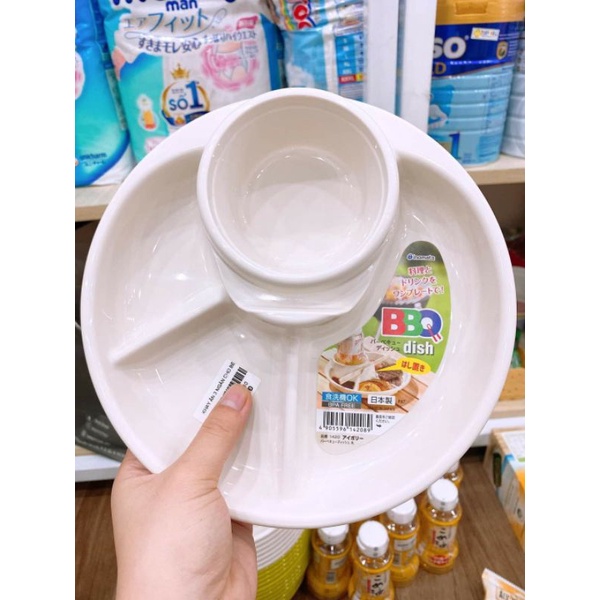 Khay ăn chia 4 ngăn Inomata Nhật Bản