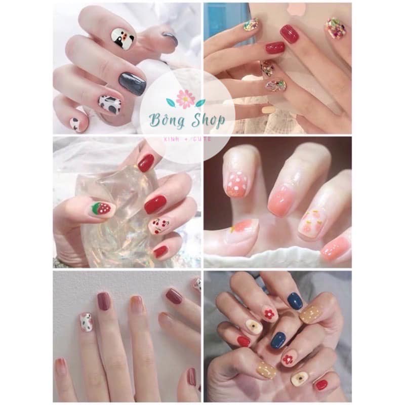 24 móng giả Bông Shop rẻ đẹp tiện lợi