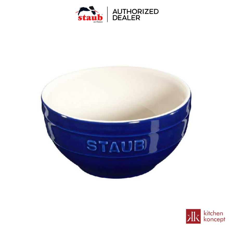 Staub - Tô gốm màu xanh đen - 17cm, với thiết kế sang trọng, dễ dàng sử dụng với nhiều chức năng khác nhau