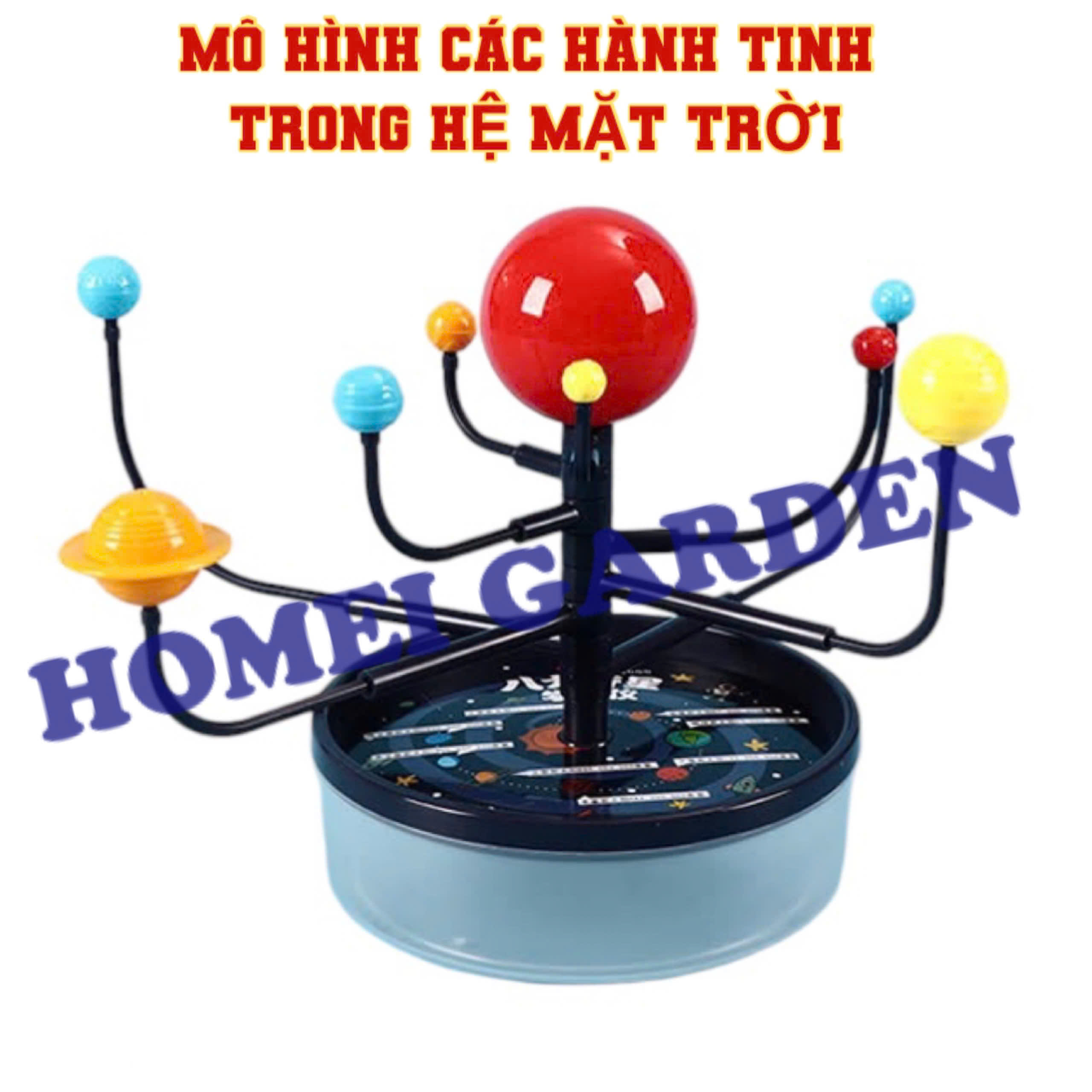 Mô hình các hành tinh trong hệ mặt trời - lắp ghép mô hình hệ mặt trời học tập Stem steam - HM0485