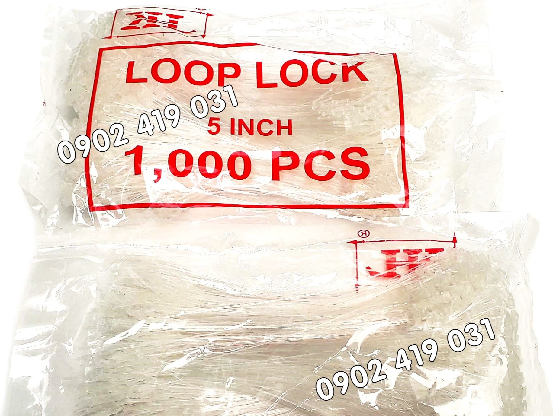 Dây Treo Nhãn Mác [ 1000 Sợi ] tag quần áo, ti xỏ nhựa, dây gắn mác