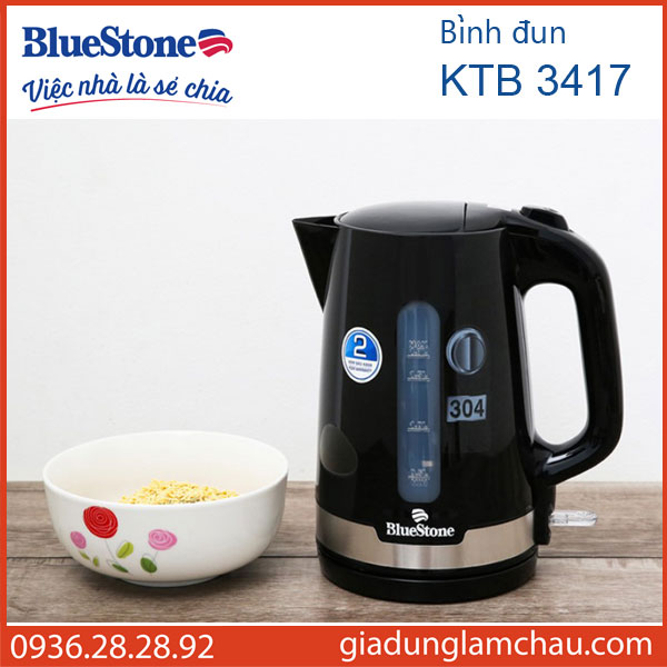 Bình đun siêu tốc bluestone 1.7l ktb-3417