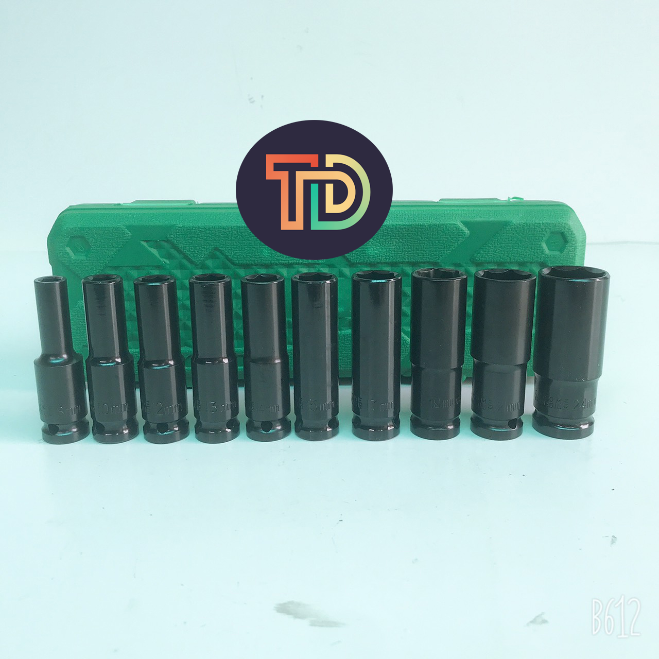 Bộ khẩu, Bộ khẩu mở ốc cho máy bulong 1/2 - 10 khẩu chuyên dụng