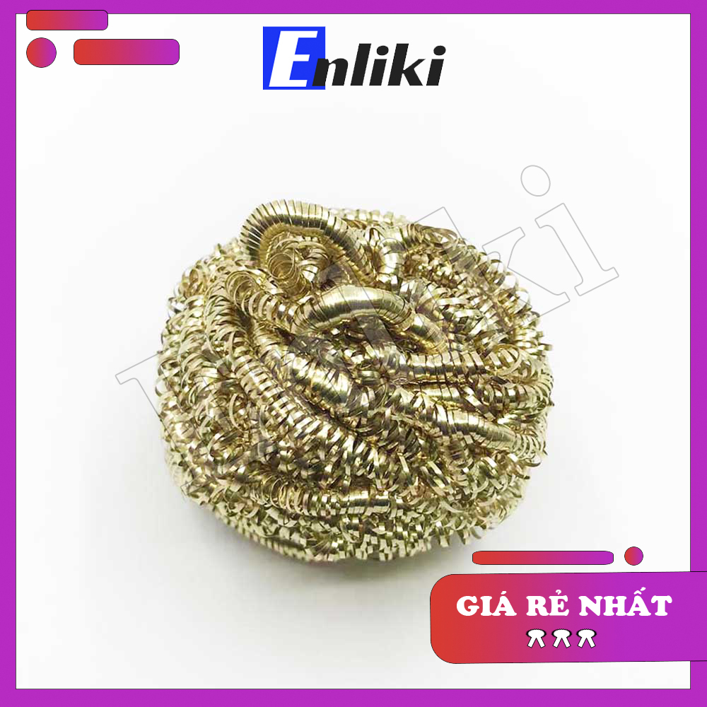 Bùi nhùi sợi đồng làm sạch mũi hàn