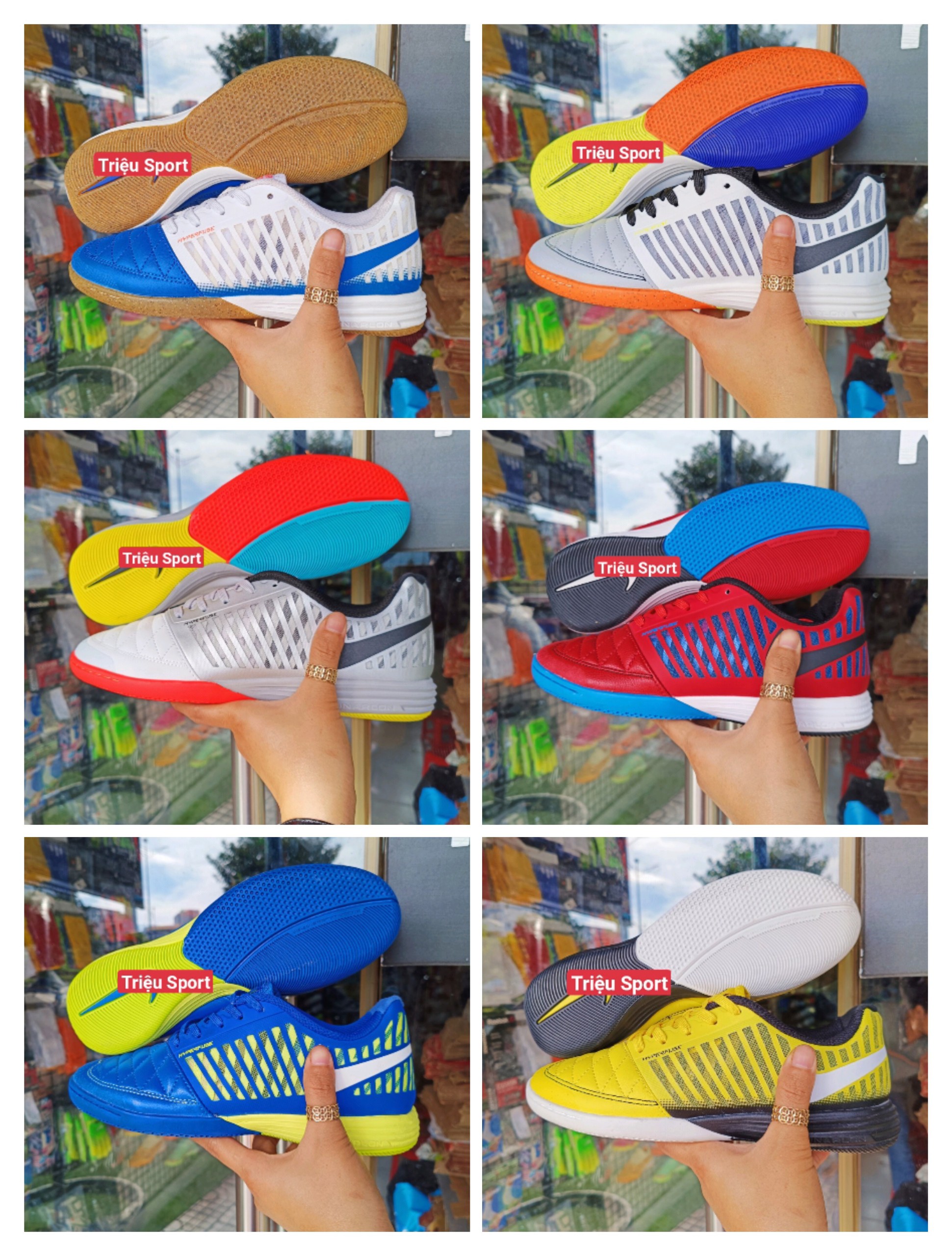 Giày đá bóng Lunar Gato 2 IC ( Tặng khâu đế + túi rút + Hộp + Tất )